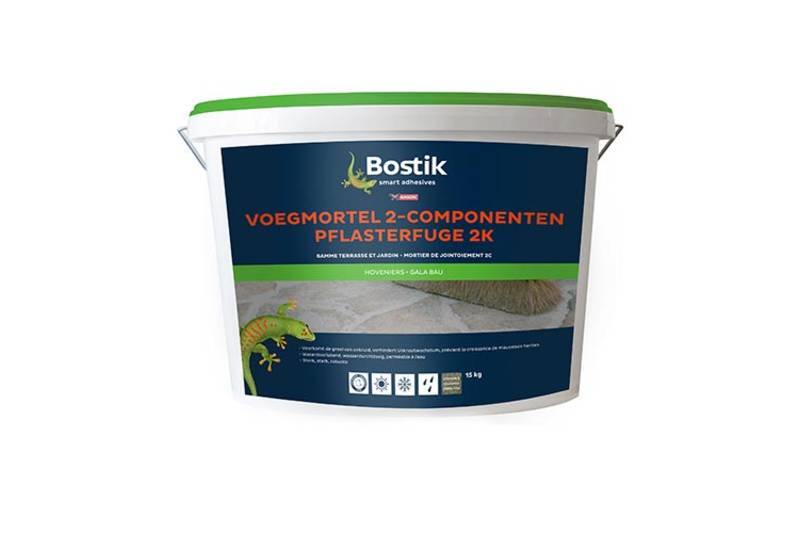 Bostik Hovenier Voegmortel 2-Componenten Zand 25kg