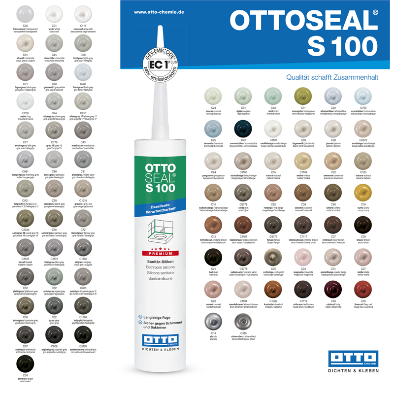 Ottoseal S100 C05 Bruin 300 ml