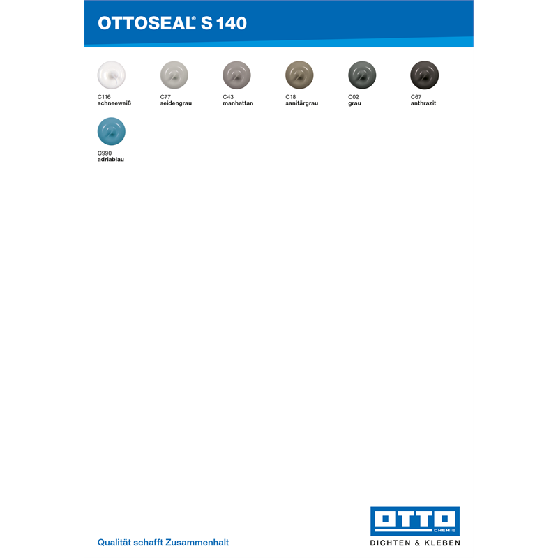 Ottoseal S140 C02 Grijs 310ml