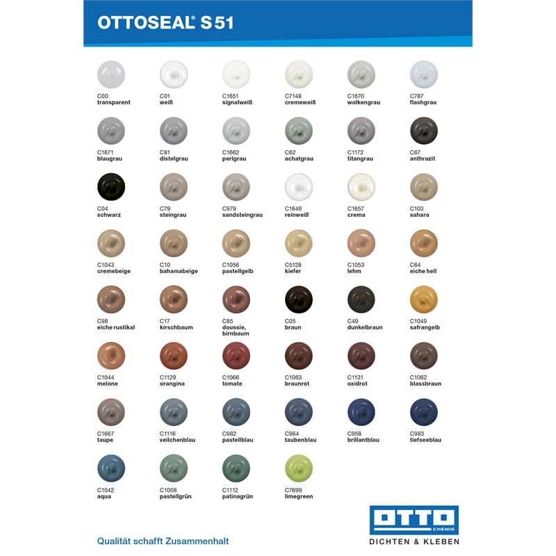Ottoseal S51 C1112 Platinagroen 310ml