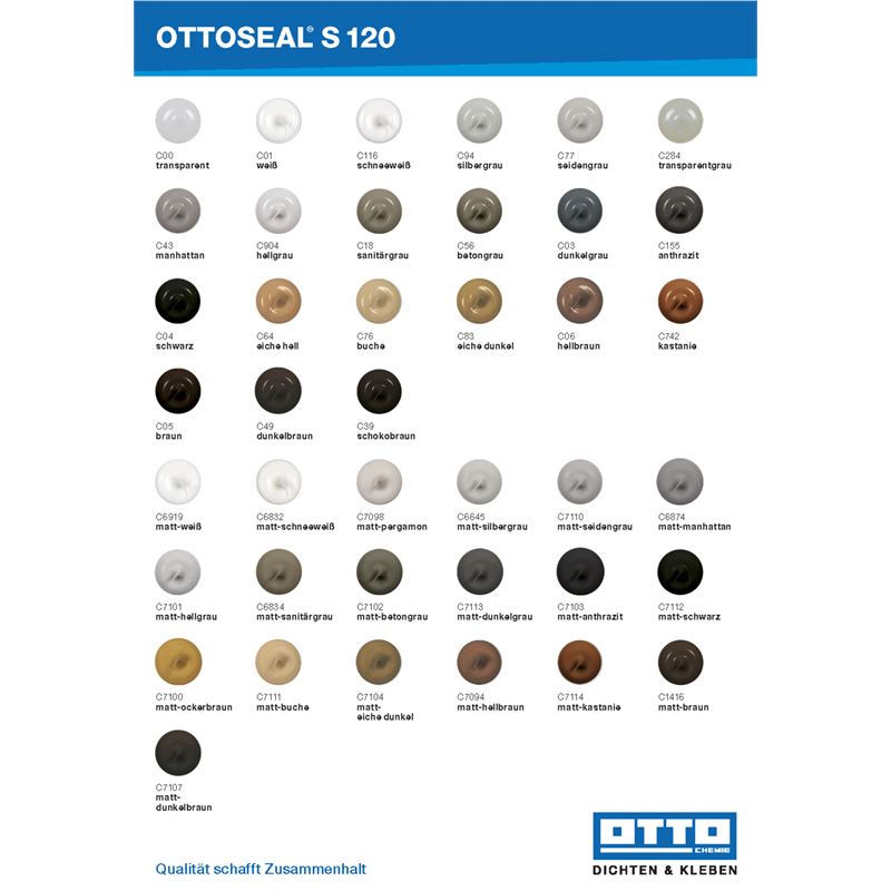 Ottoseal S120 C18 Sanitairgrijs 310ml