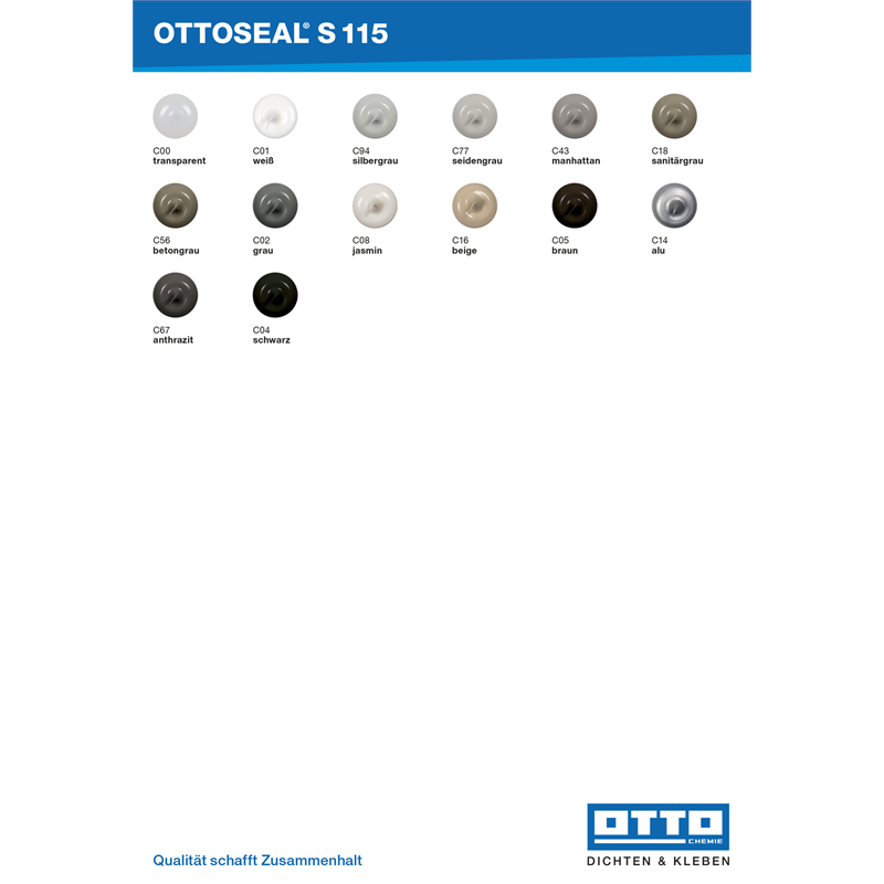 Ottoseal S115 C01 Wit 310ml